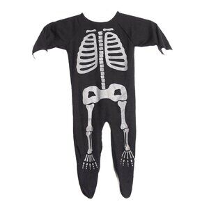 Lullaby Land Size L Baby Skeleton Costume Footed Pajamas For 18 1/2 to 23 pounds